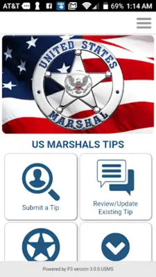 USMS TIPS android App screenshot 2